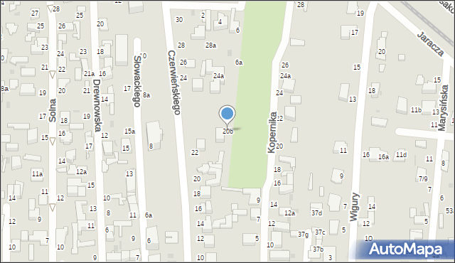 Zgierz, Czerwieńskiego Bolesława, 22b, mapa Zgierz