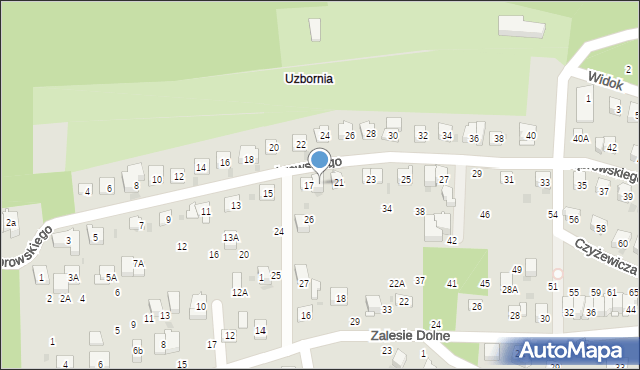 Bochnia, Dąbrowskiego Henryka, gen., 19, mapa Bochni