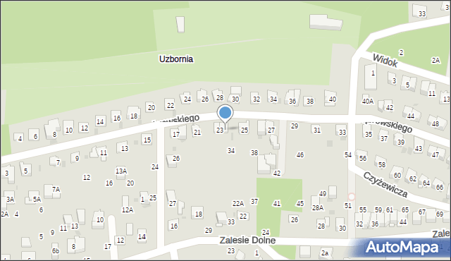 Bochnia, Dąbrowskiego Henryka, gen., 23A, mapa Bochni