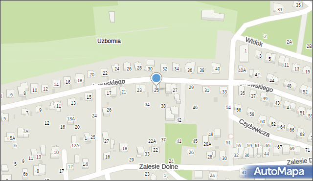 Bochnia, Dąbrowskiego Henryka, gen., 25, mapa Bochni