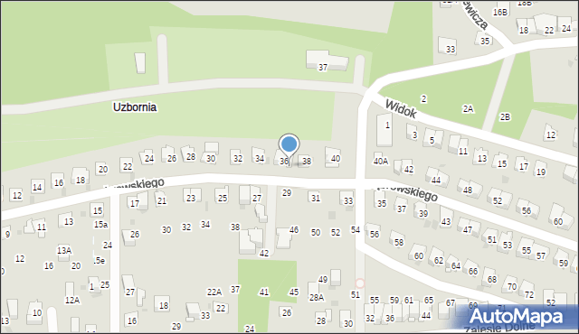 Bochnia, Dąbrowskiego Henryka, gen., 36A, mapa Bochni