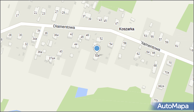 Dąbrowa, Dąbrowa, 371A, mapa Dąbrowa