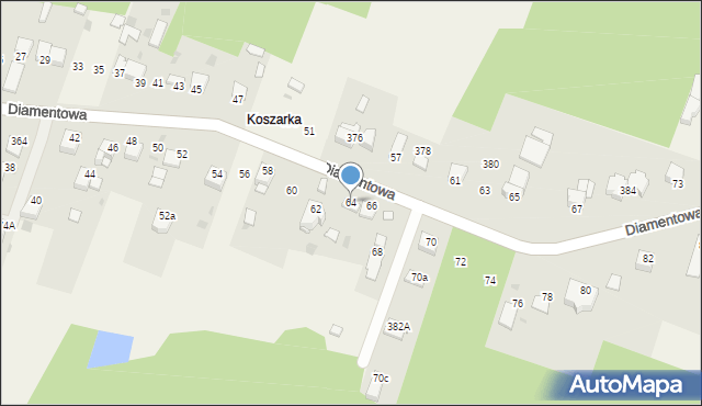 Dąbrowa, Dąbrowa, 378, mapa Dąbrowa