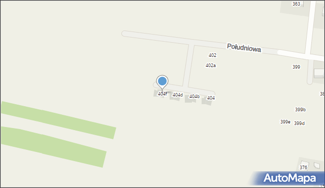 Dąbrowa, Dąbrowa, 404f, mapa Dąbrowa