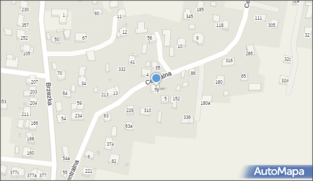 Dąbrowa, Dąbrowa, 79, mapa Dąbrowa