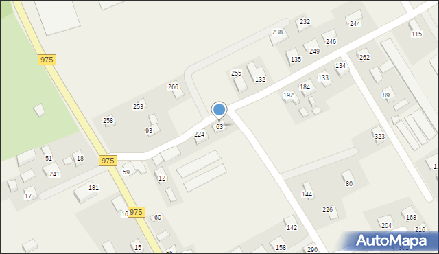 Dąbrowa, Dąbrowa, 63, mapa Dąbrowa