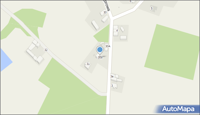 Dąbrowa, Dąbrowa, 30b, mapa Dąbrowa
