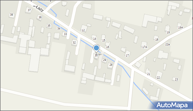 Dąbrowa-Łazy, Dąbrowa-Łazy, 30, mapa Dąbrowa-Łazy