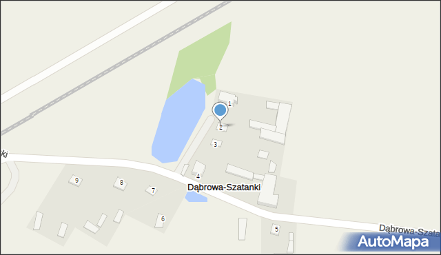 Dąbrowa-Szatanki, Dąbrowa-Szatanki, 2, mapa Dąbrowa-Szatanki