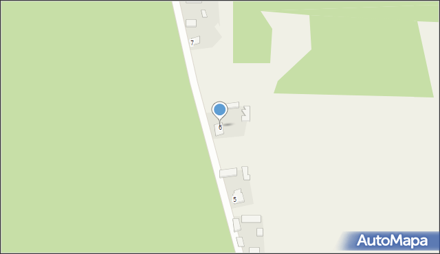 Dąbrowa Tarnawacka, Dąbrowa Tarnawacka, 6, mapa Dąbrowa Tarnawacka