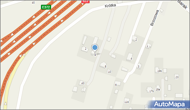 Dąbrowica, Dąbrowica, 42B, mapa Dąbrowica