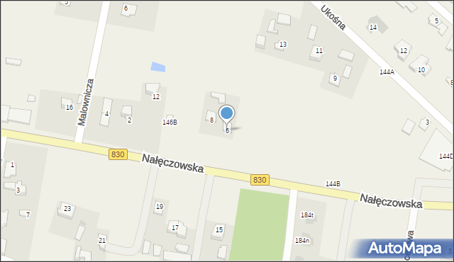 Dąbrowica, Dąbrowica, 146A, mapa Dąbrowica