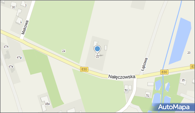 Dąbrowica, Dąbrowica, 164, mapa Dąbrowica