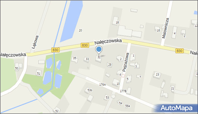 Dąbrowica, Dąbrowica, 175A, mapa Dąbrowica