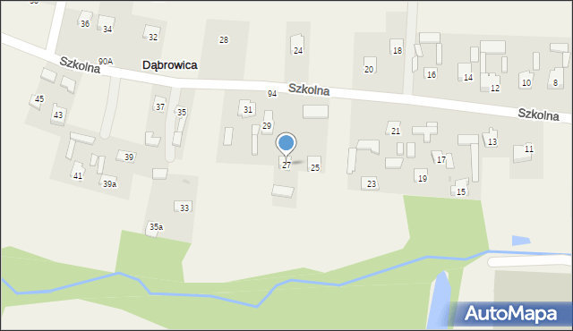 Dąbrowica, Dąbrowica, 95, mapa Dąbrowica