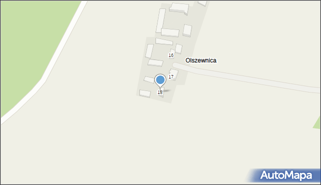 Dąbrówka, Dąbrówka, 18, mapa Dąbrówka