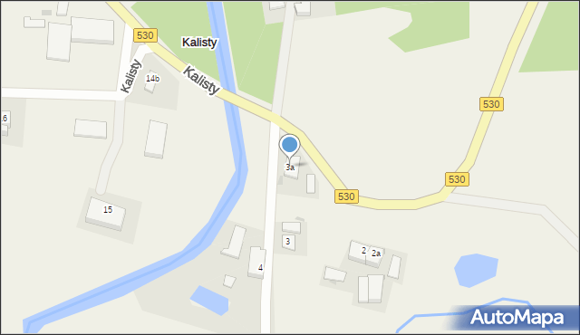 Dąbrówka, Dąbrówka, 3a, mapa Dąbrówka