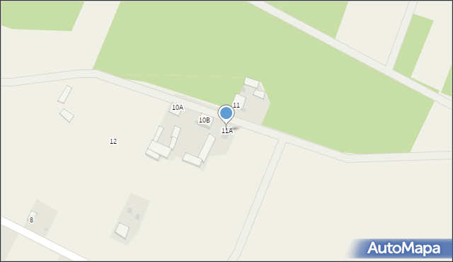Dąbrówka, Dąbrówka, 11A, mapa Dąbrówka