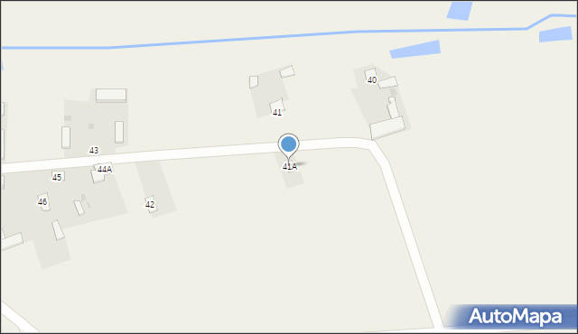 Dąbrówka, Dąbrówka, 41A, mapa Dąbrówka