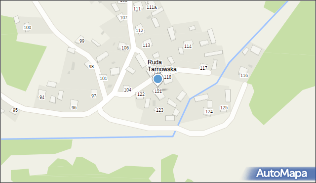 Dąbrówka, Dąbrówka, 121, mapa Dąbrówka