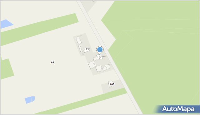 Dąbrówka Osuchowska, Dąbrówka Osuchowska, 14, mapa Dąbrówka Osuchowska