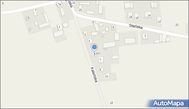 Dąbrówka-Stany, Dąbrówka-Stany, 11, mapa Dąbrówka-Stany