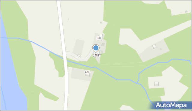 Dąbrówka Szczepanowska, Dąbrówka Szczepanowska, 126A, mapa Dąbrówka Szczepanowska
