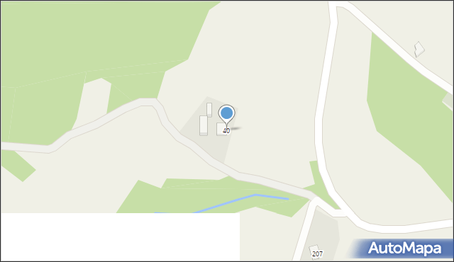 Dąbrówka Szczepanowska, Dąbrówka Szczepanowska, 40, mapa Dąbrówka Szczepanowska