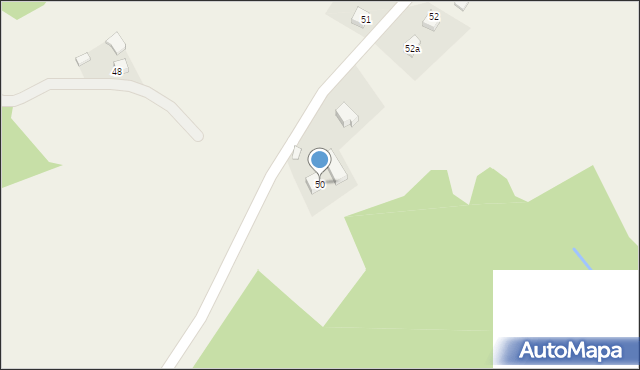 Dąbrówka Szczepanowska, Dąbrówka Szczepanowska, 50, mapa Dąbrówka Szczepanowska