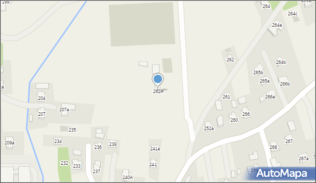 Dąbrówki, Dąbrówki, 262A, mapa Dąbrówki