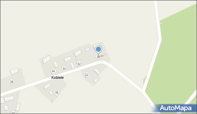 Dalechowice, Dalechowice, 30, mapa Dalechowice