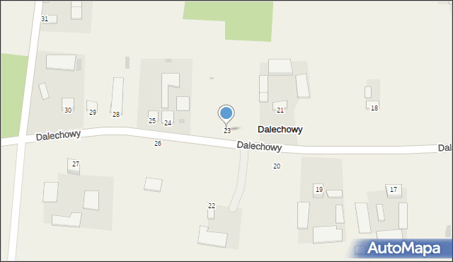 Dalechowy, Dalechowy, 23, mapa Dalechowy