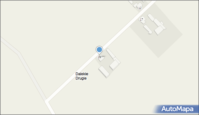 Dalekie, Dalekie, 19, mapa Dalekie