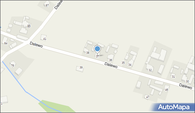 Dalewo, Dalewo, 37, mapa Dalewo