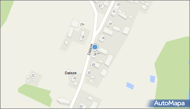 Dalsze, Dalsze, 18, mapa Dalsze