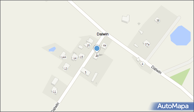 Dalwin, Dalwin, 4b, mapa Dalwin