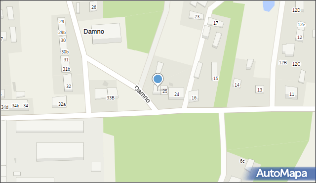 Damno, Damno, 25a, mapa Damno