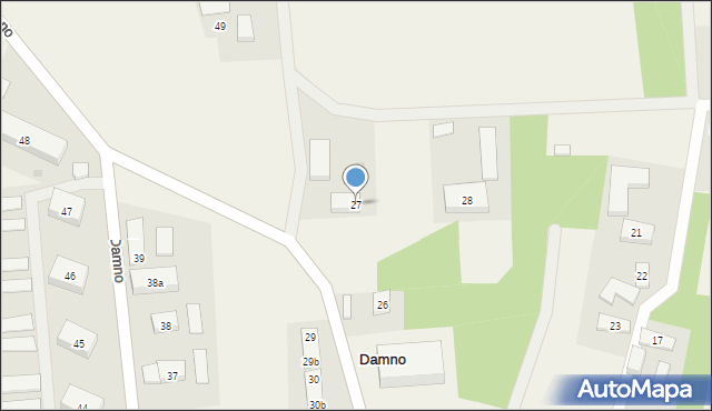 Damno, Damno, 27, mapa Damno