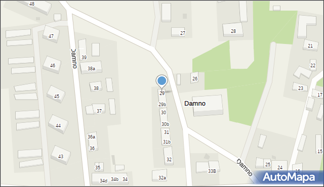 Damno, Damno, 29, mapa Damno