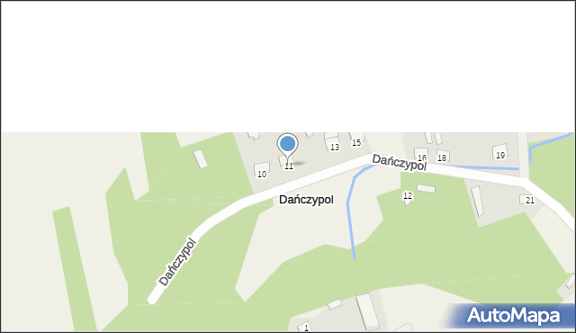 Dańczypol, Dańczypol, 11, mapa Dańczypol