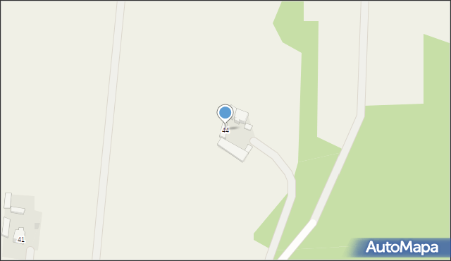 Danielów, Danielów, 44, mapa Danielów