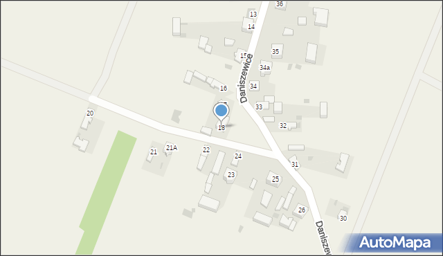 Daniszewice, Daniszewice, 18, mapa Daniszewice