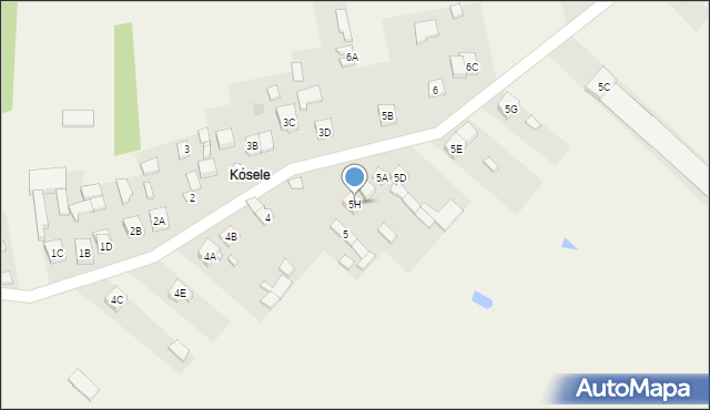 Danków, Danków, 5H, mapa Danków