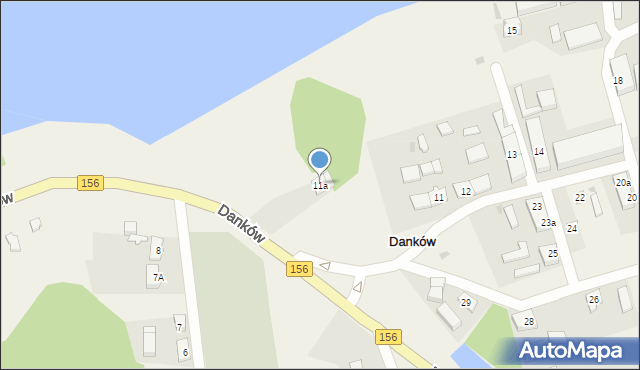 Danków, Danków, 11a, mapa Danków