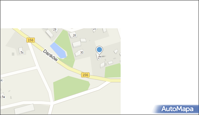 Danków, Danków, 27, mapa Danków