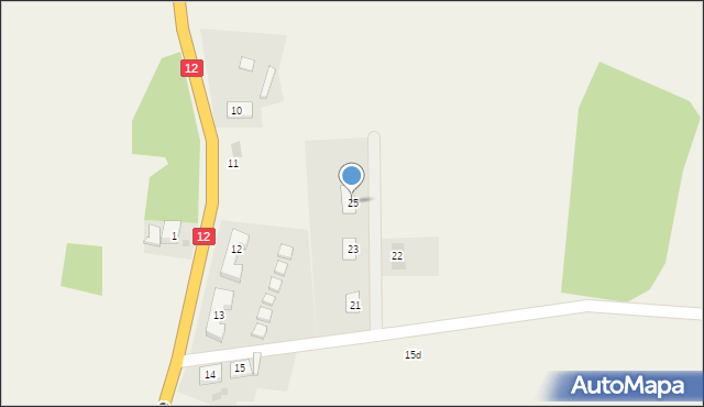 Dankowice, Dankowice, 25, mapa Dankowice