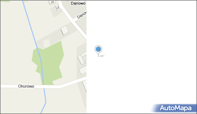 Danowo, Danowo, 9, mapa Danowo