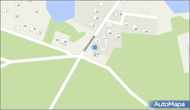 Danowskie, Danowskie, 3g, mapa Danowskie