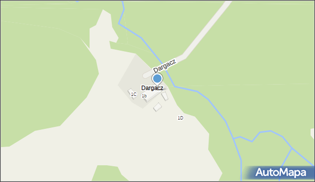 Dargacz, Dargacz, 1A, mapa Dargacz