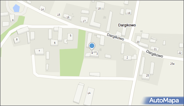 Dargikowo, Dargikowo, 4, mapa Dargikowo